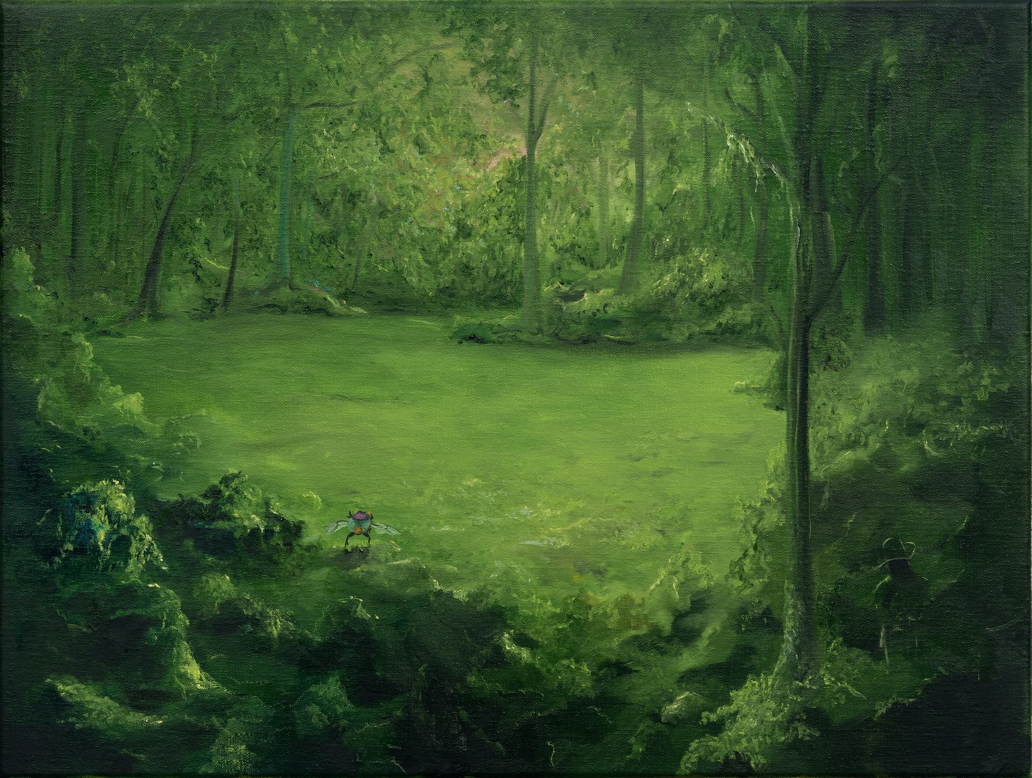 In this living room of mind.